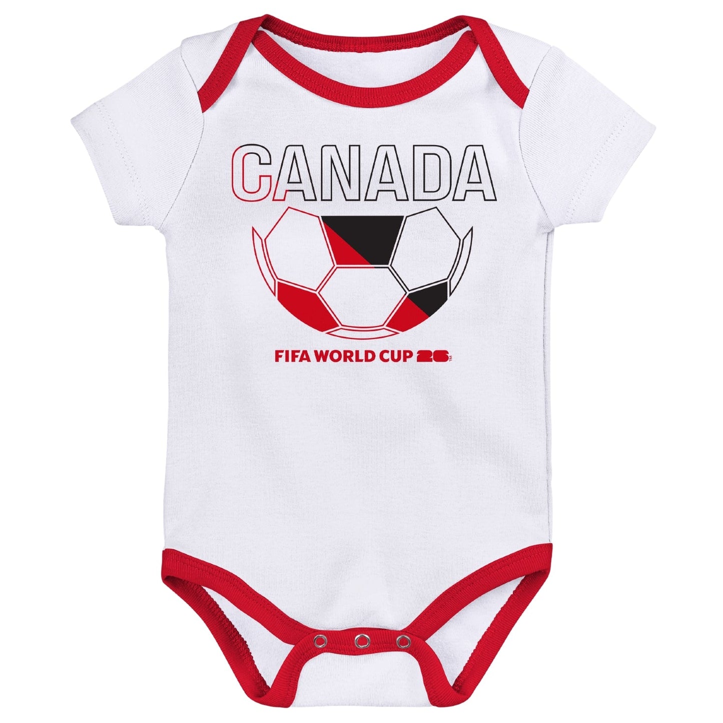 FIFA World Cup 2026™ Canada Onesie 3 Pack - Infant