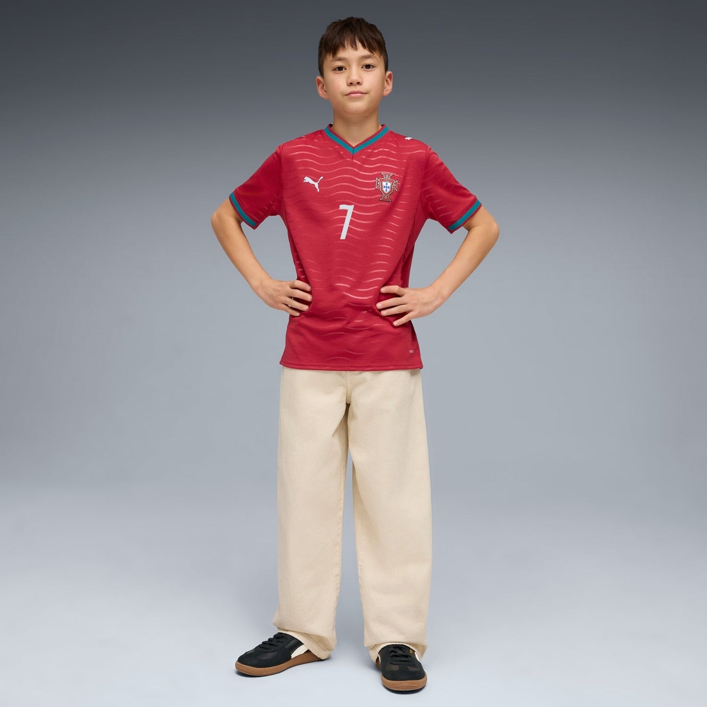 Portugal 2026 Home Ronaldo 7 Jersey - Youth