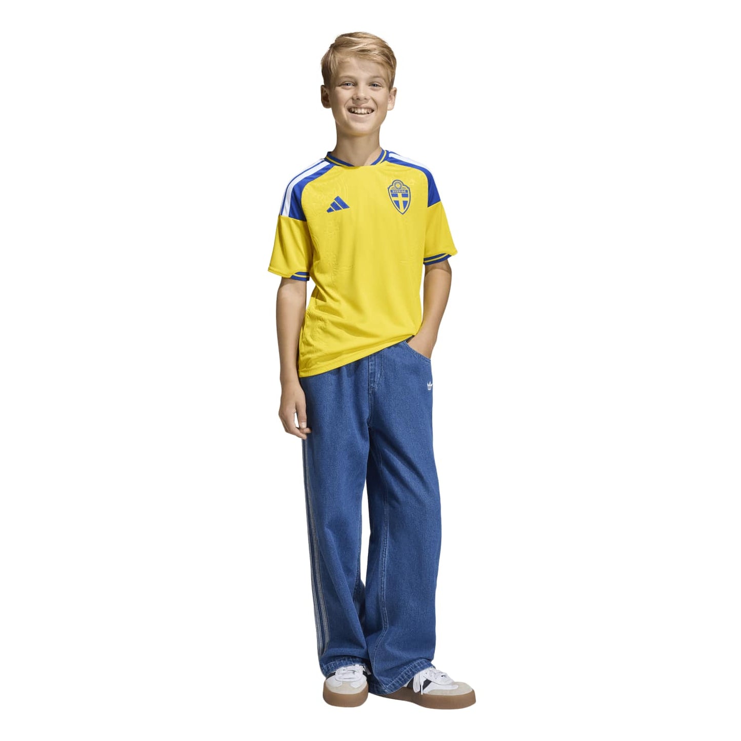 Sweden 2026 Home Jersey - Youth