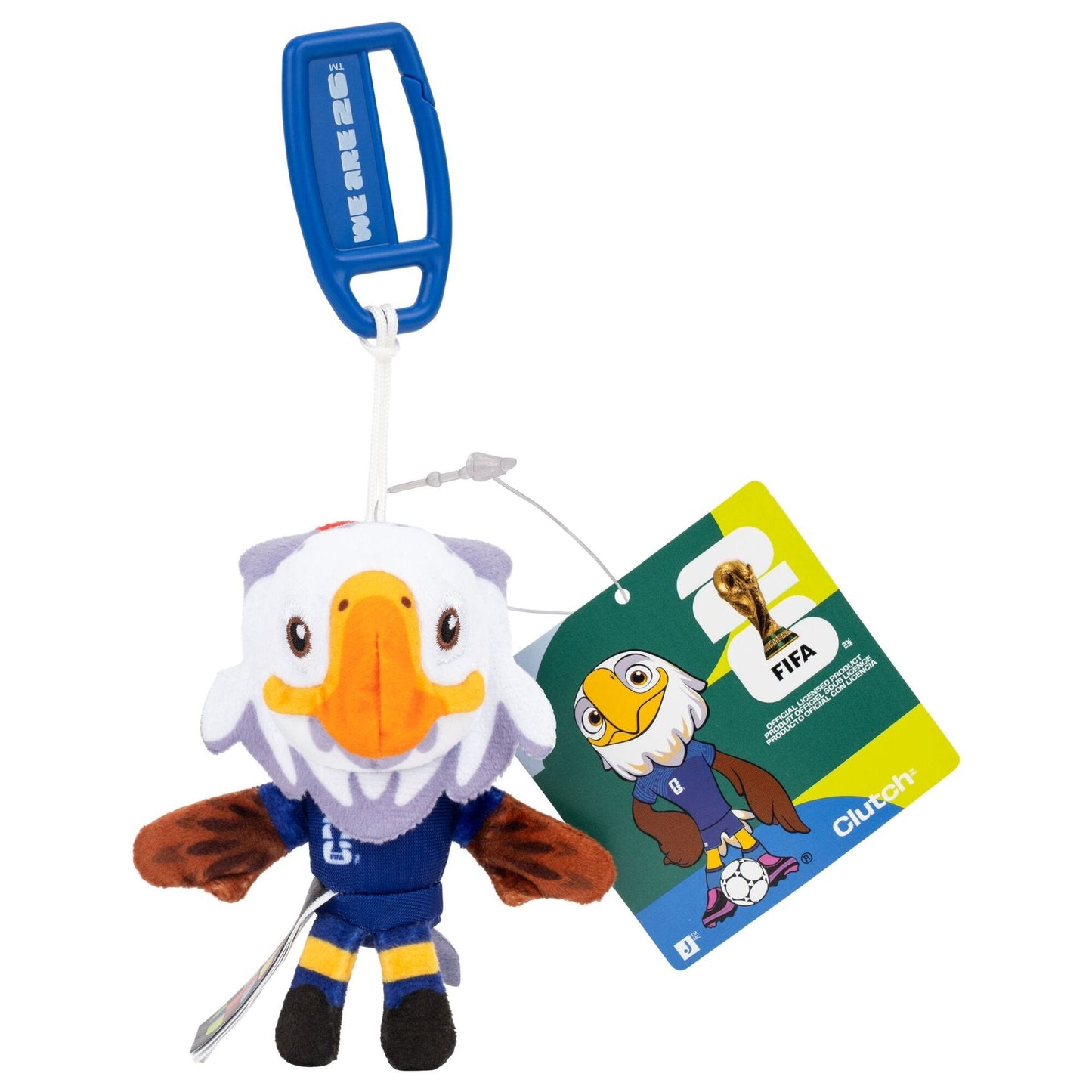 FIFA World Cup 2026™ 4" Plush USA Mascot Keychain